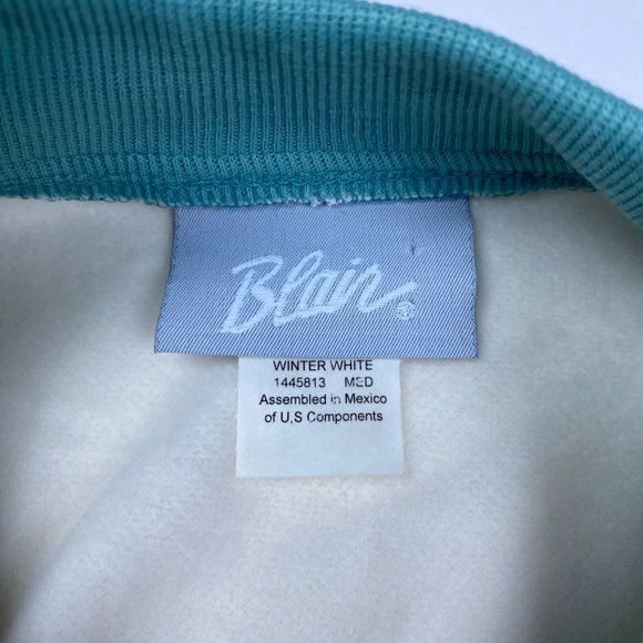 Vintage NWOT Grandma Sweatshirt Cardigan Women's Medium Acrylic Leaves Autumn - Picture 3 of 7